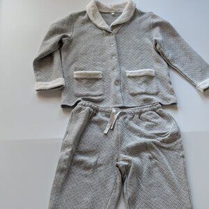 HEARTNICE Women Pajama Set, Quilted Sherpa